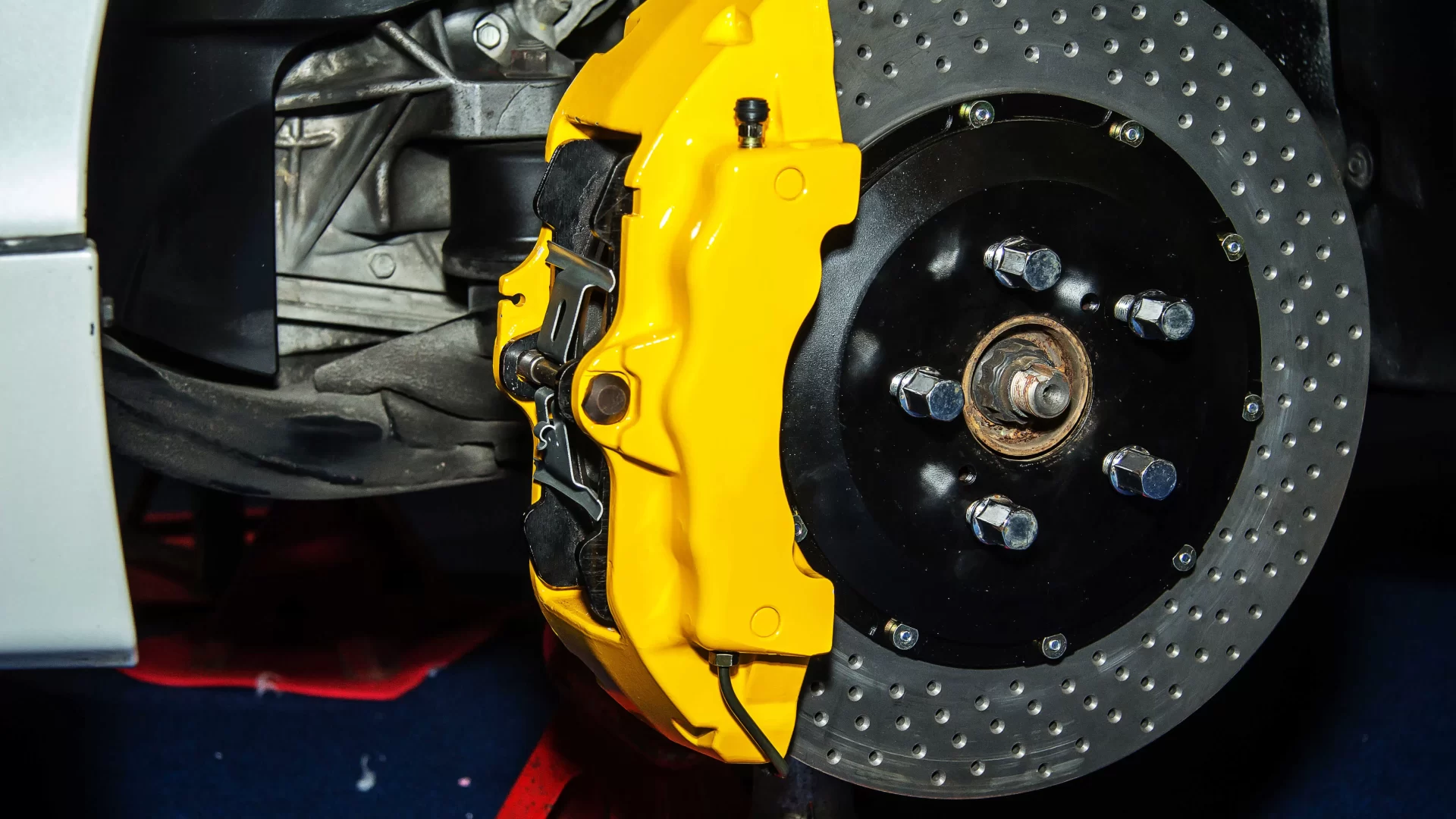 Покраска тормозных суппортов