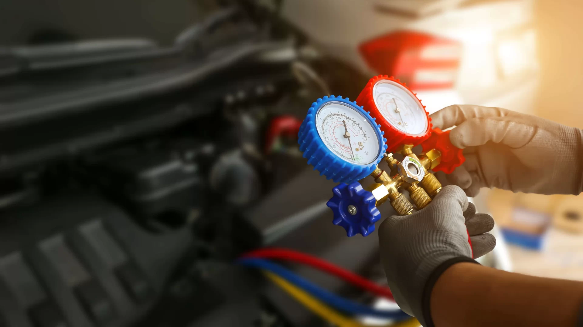 خدمة وإصلاح مكيفات السيارات