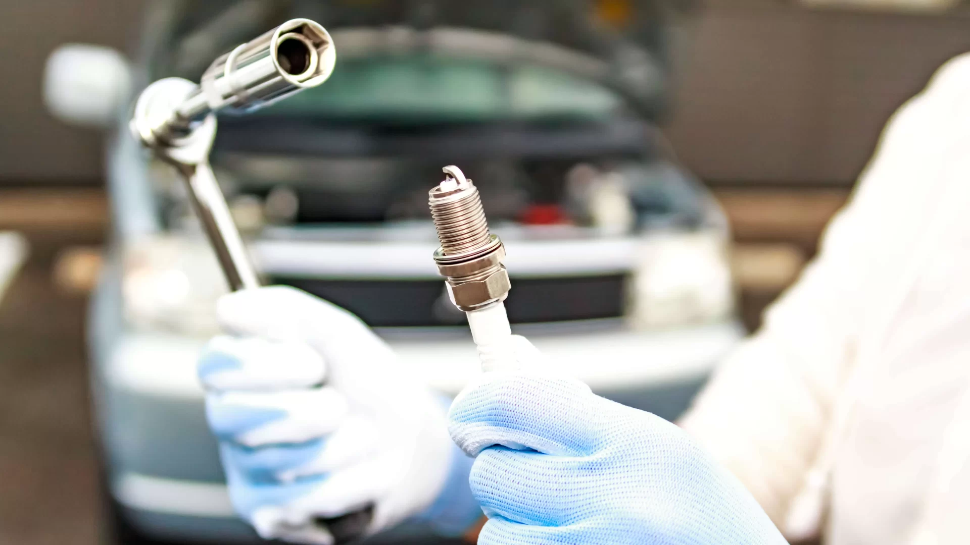 замена свечей зажигания 3