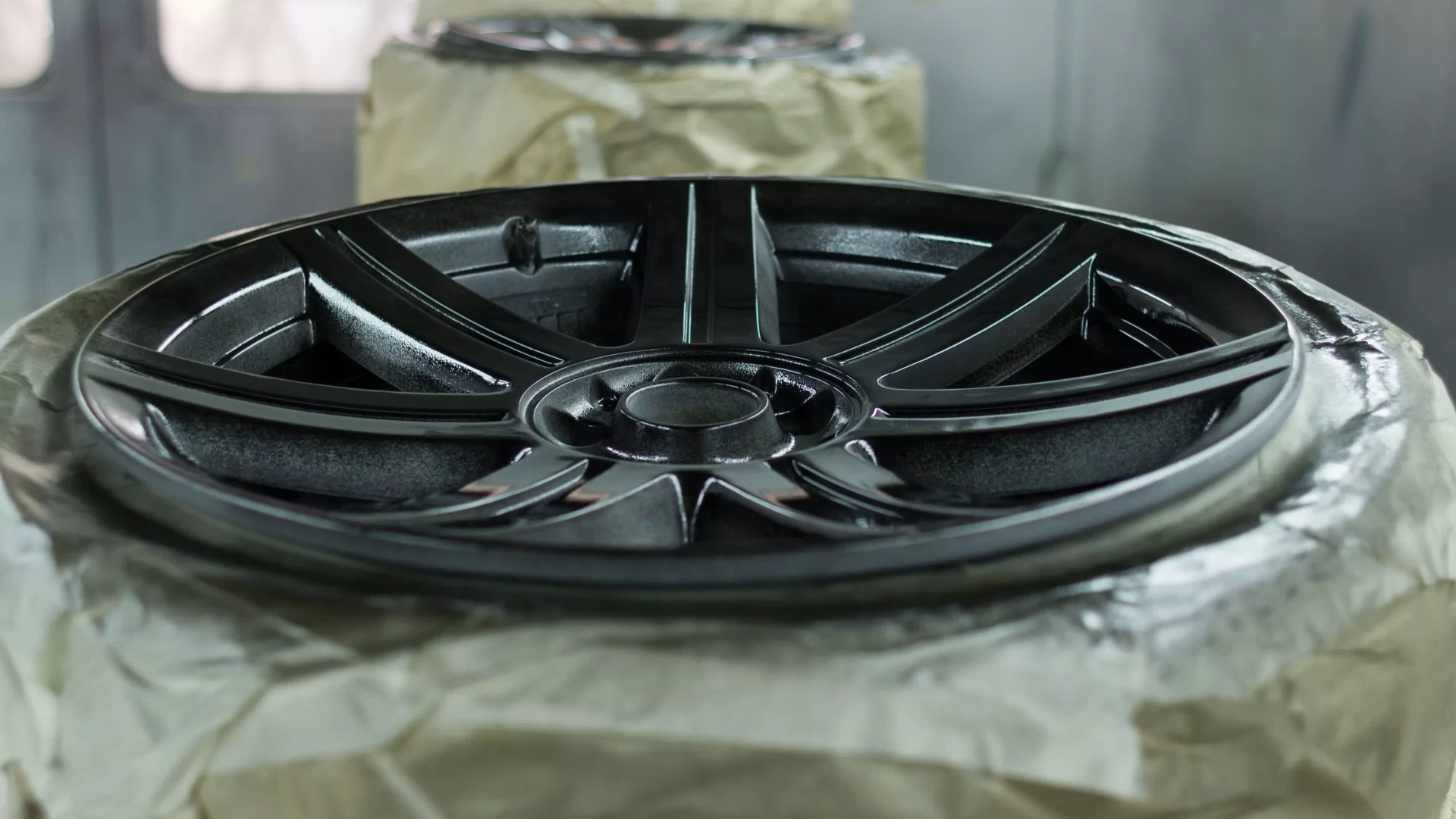 car rim painting service 6