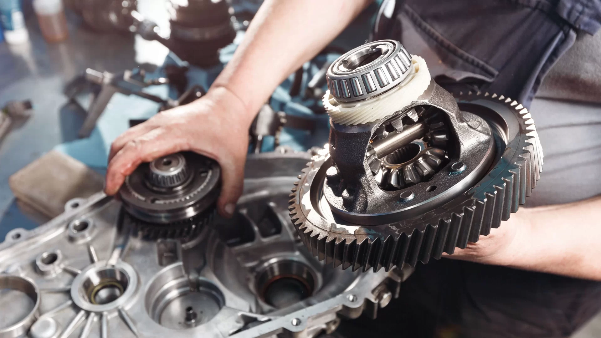 إصلاح ناقل حركة السيارة