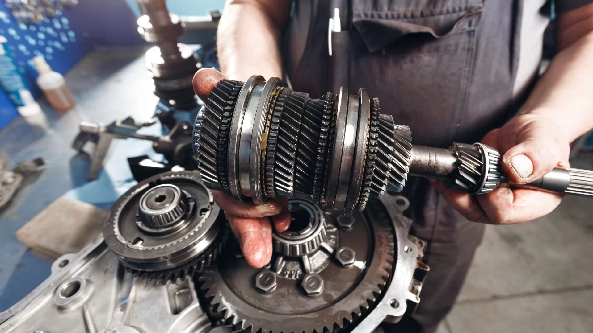 إصلاح ناقل حركة السيارة 6