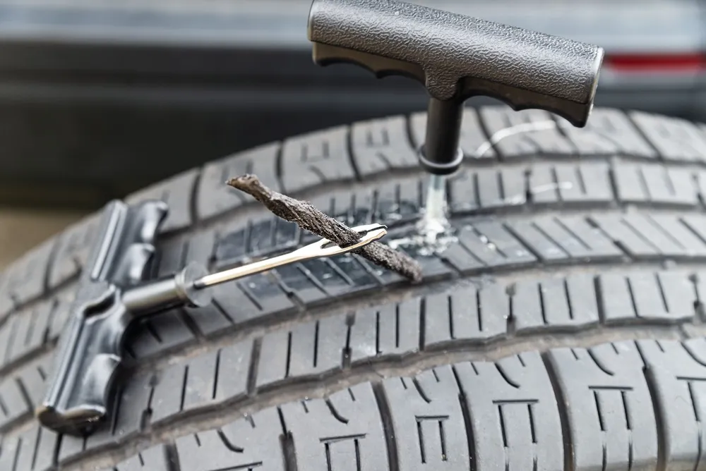 car tyre puncture repair 2