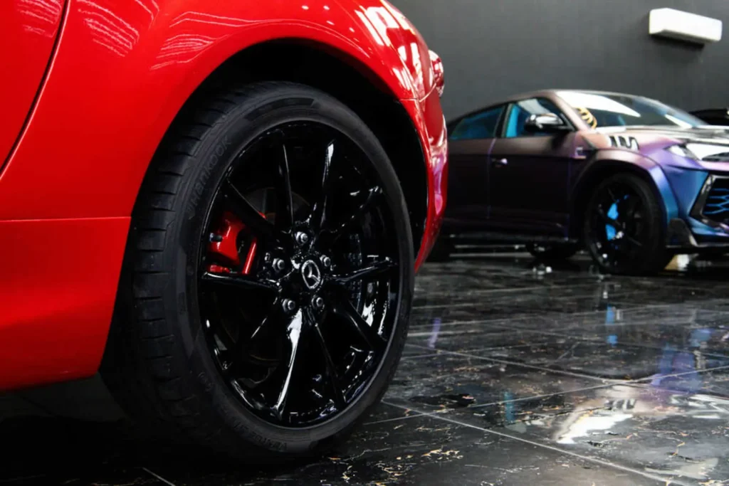 услуги по покраске автомобильных дисков 2