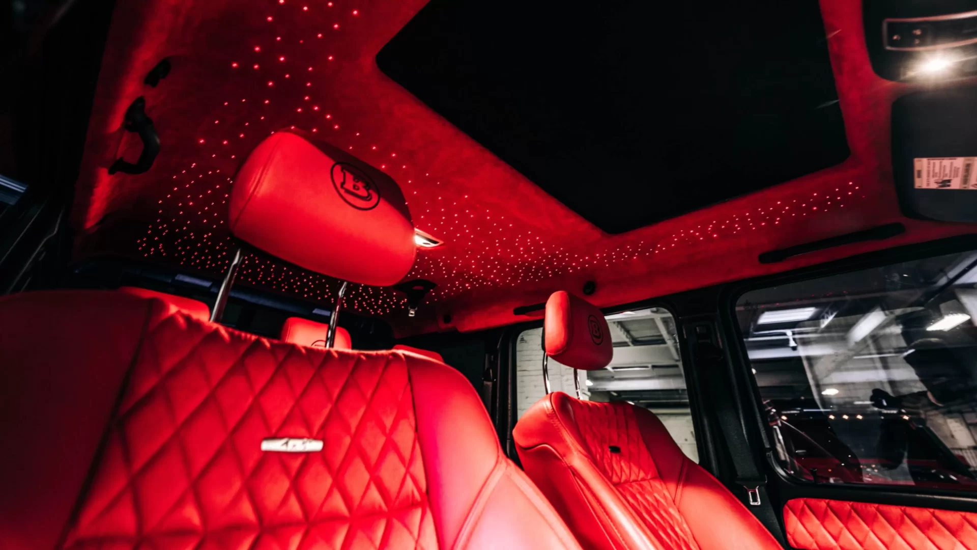 Установка автомобиля со звездной крышей 12