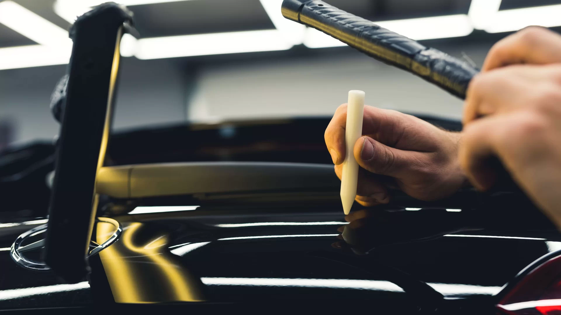 إصلاح دنت السيارة