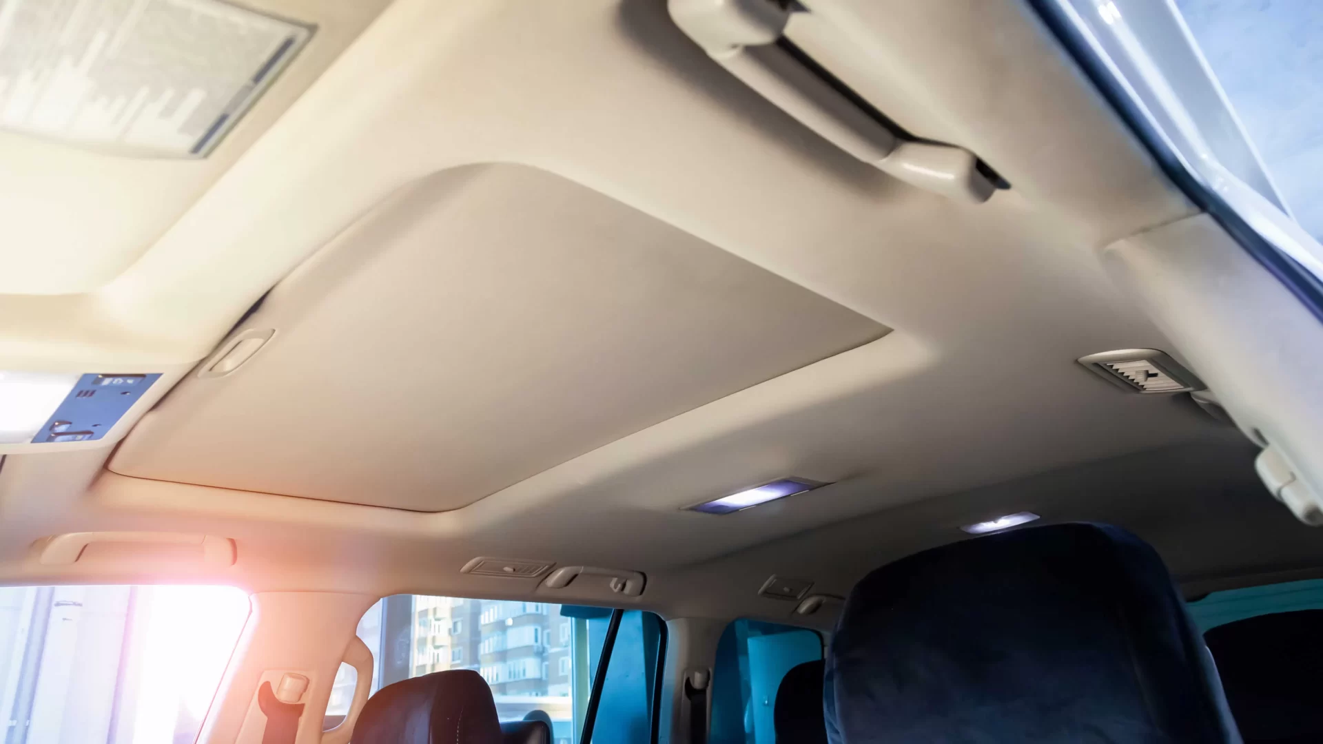 تنجيد سقف السيارة