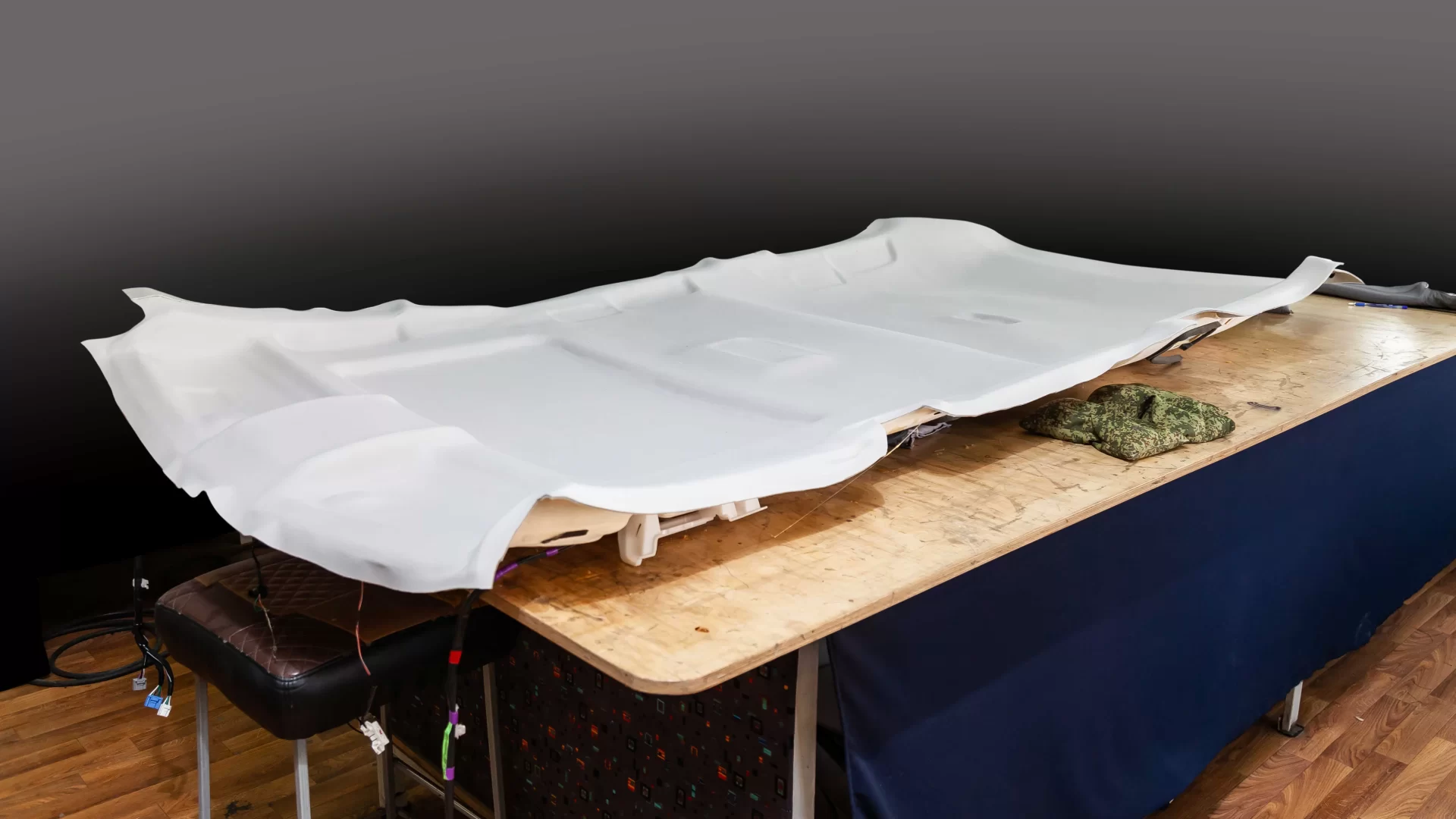 تنجيد سقف السيارة 2