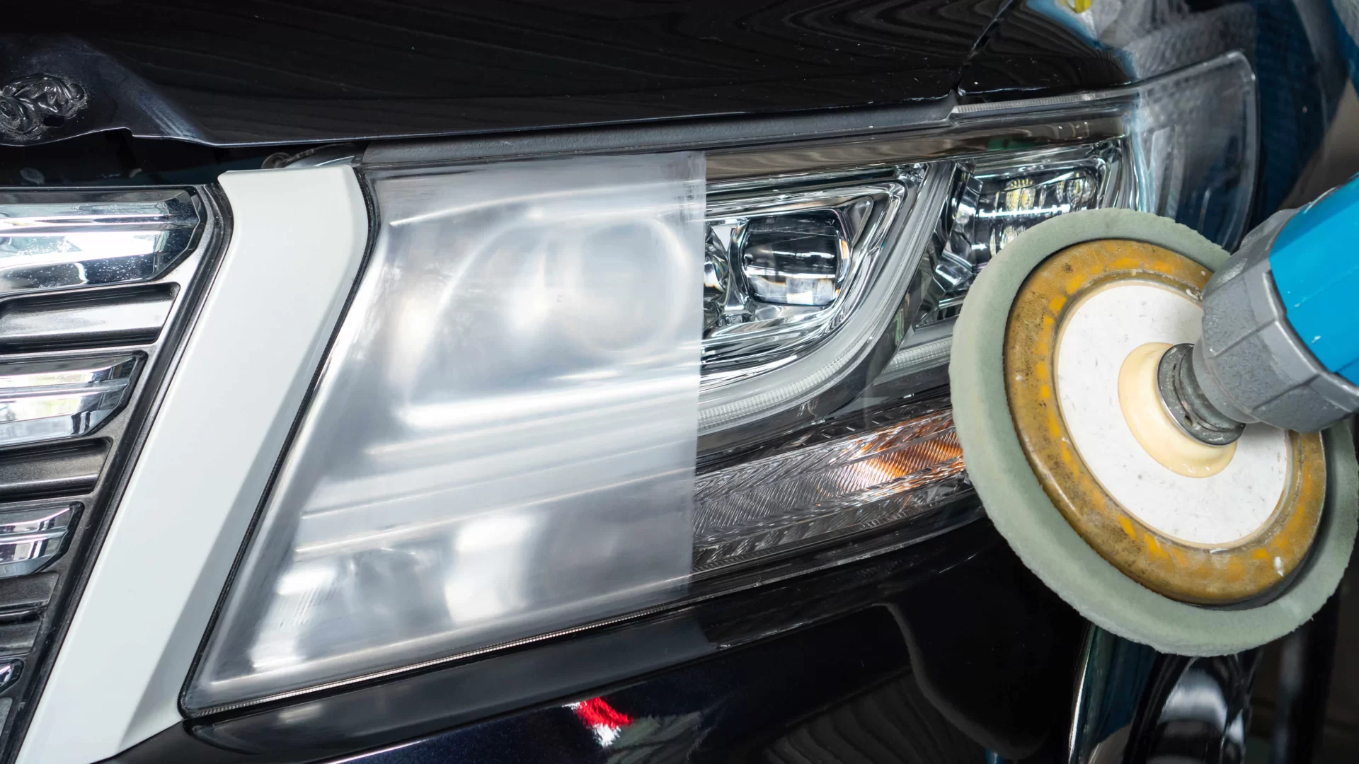 car headlight restoration