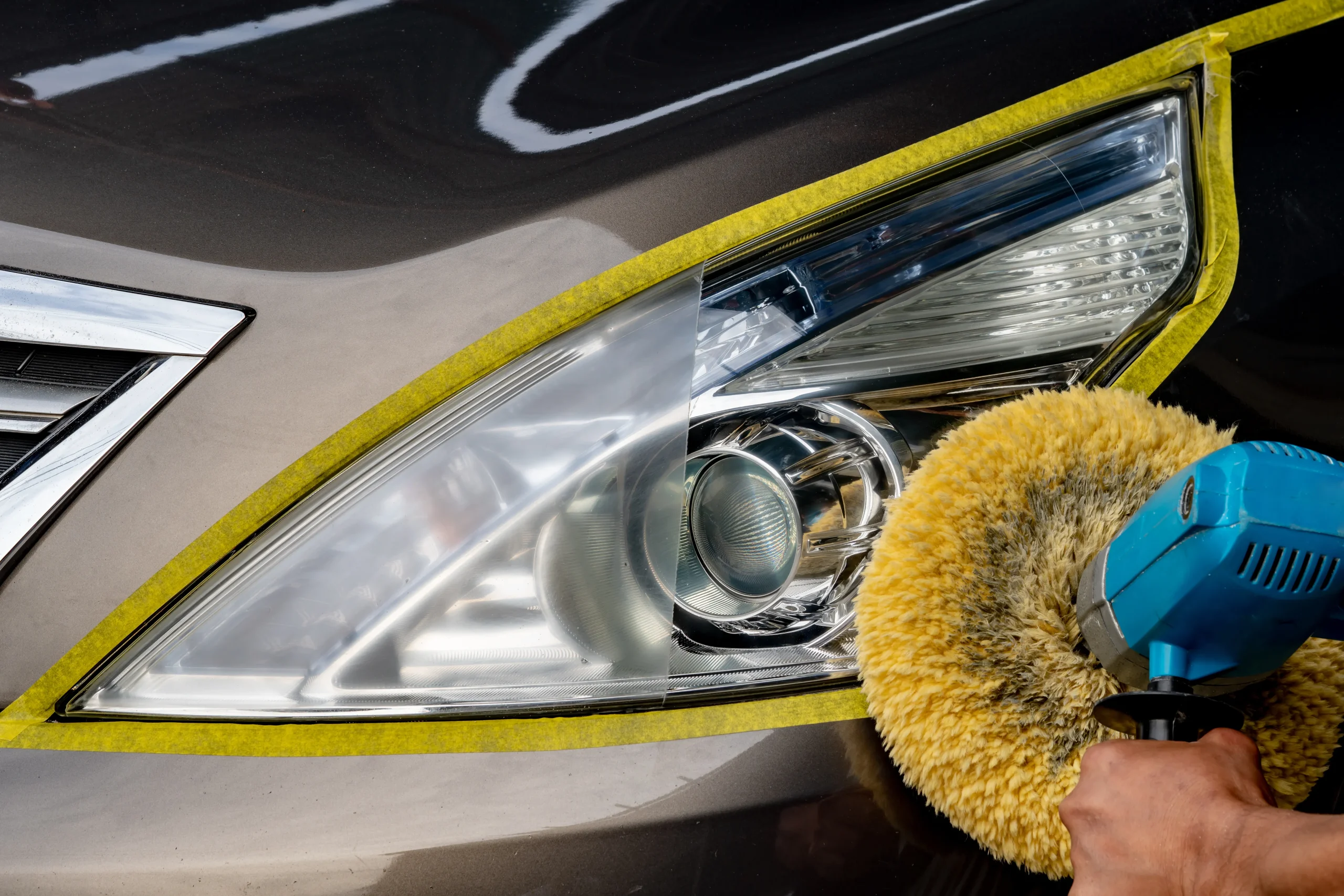car headlight restoration 2