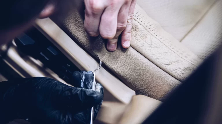 Leather Car Seat Scratch Repair