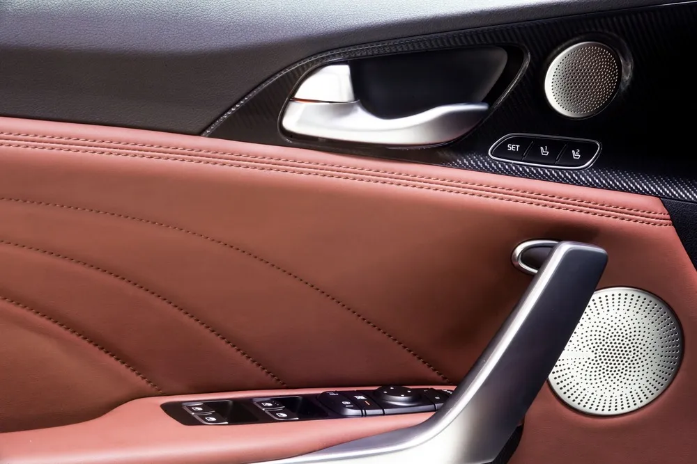 car door leather repair 2