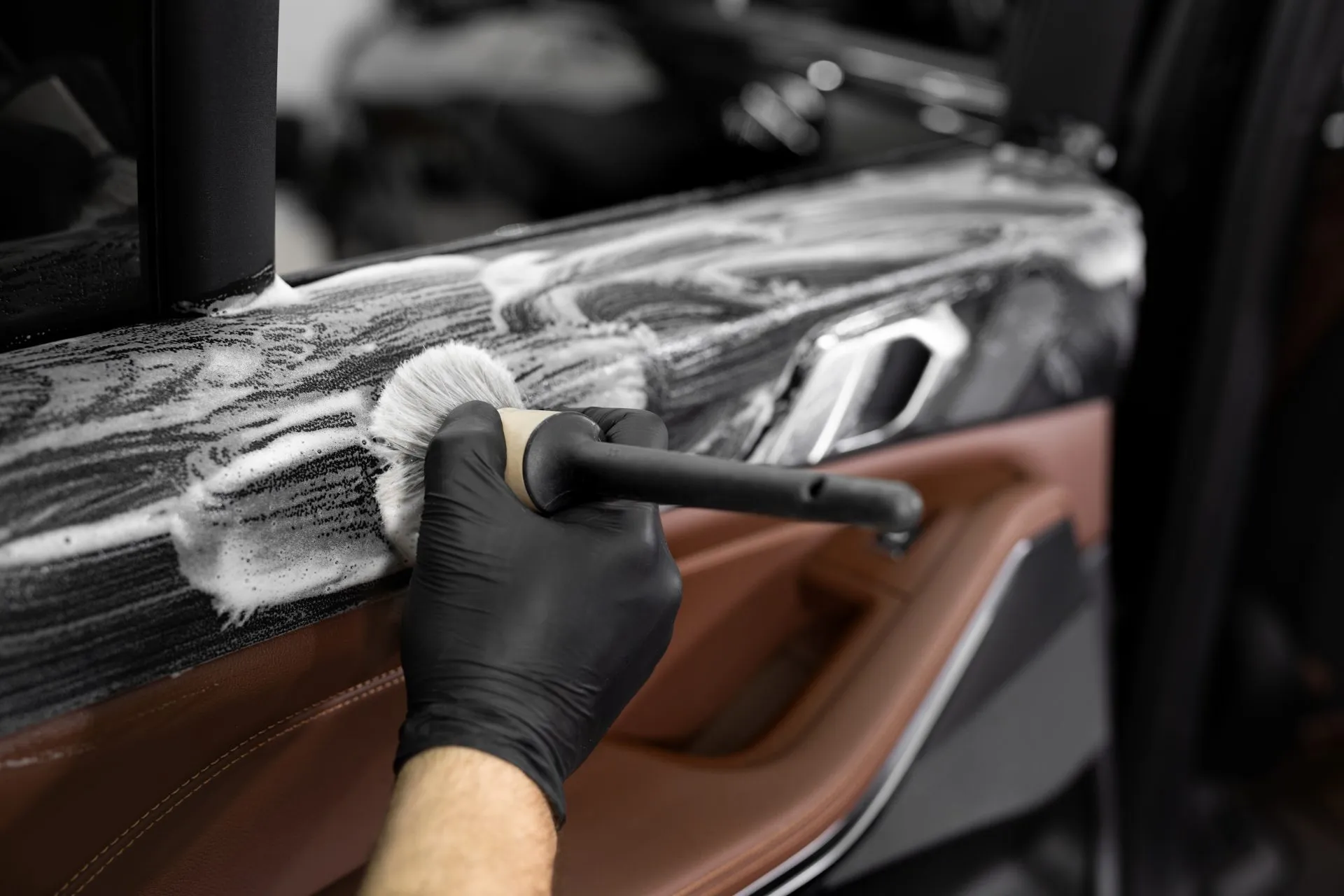 car door leather repair