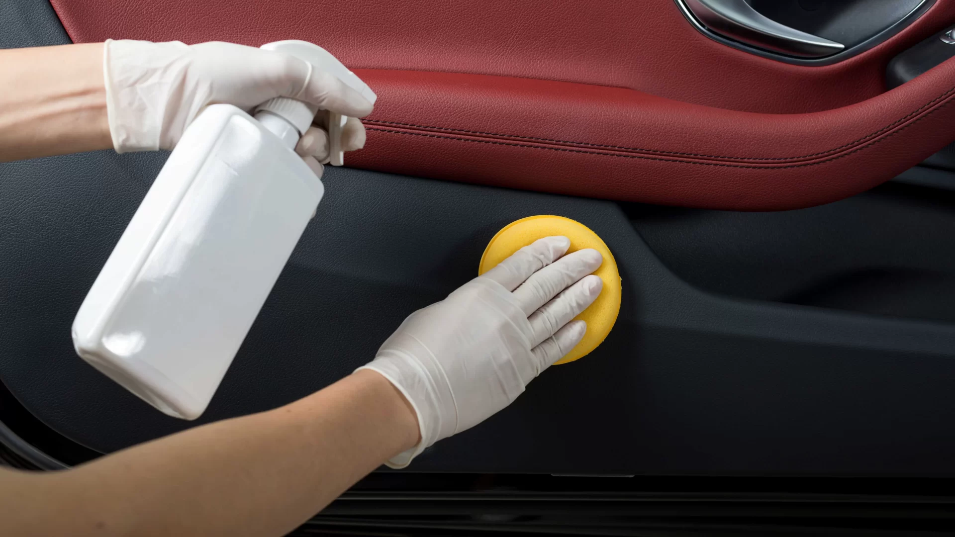 إصلاح جلد باب السيارة 8