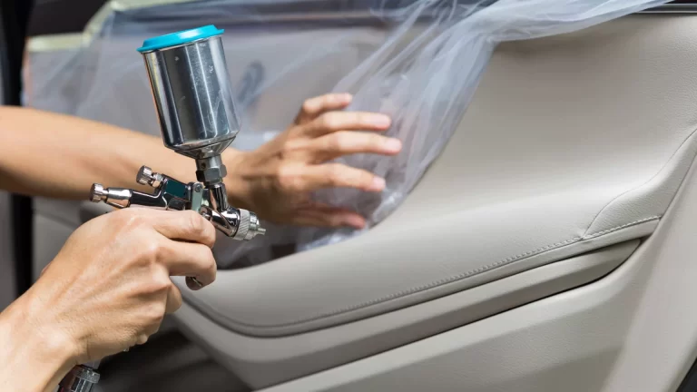 Car Door Leather Repair