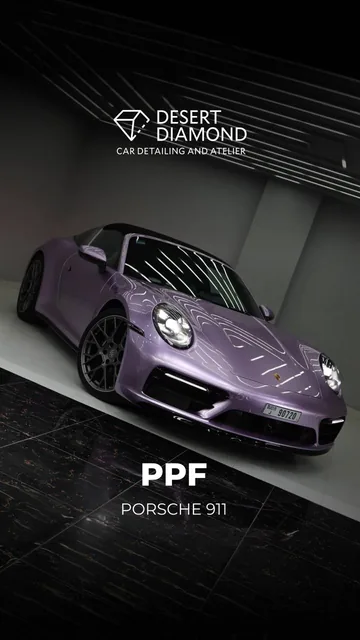 Porsche 911 – Car wrapping, Pink