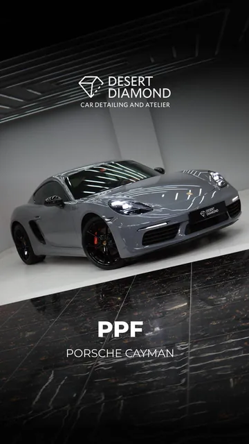 Porsche Taycan – Car wrapping, Grey