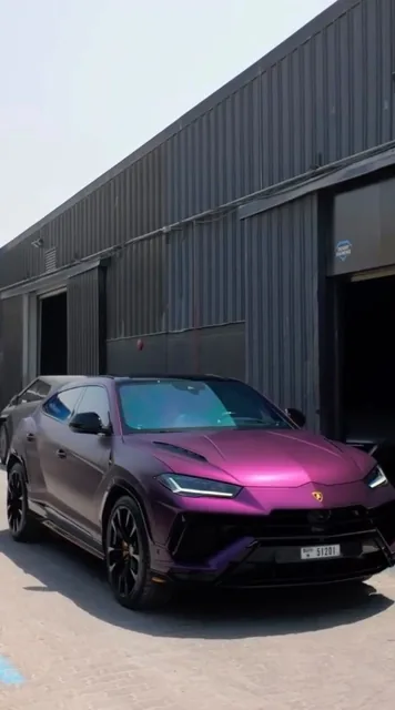 Lamborghini Urus – Paint protection film, chameleon