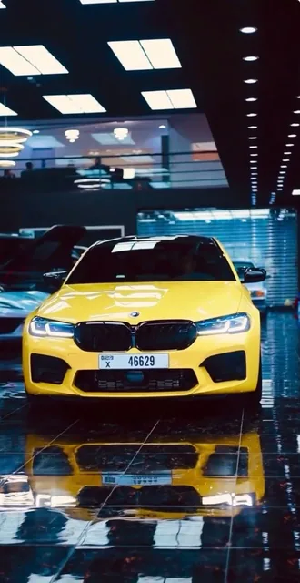 BMW M5 – Manual car wash