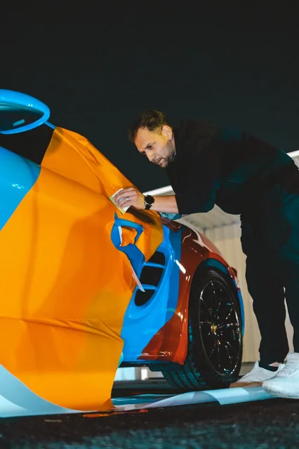 Porsche Cayman – Car wrapping, mix – 3