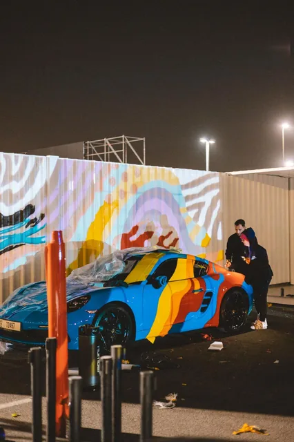 Porsche Cayman – Car wrapping, mix – 5