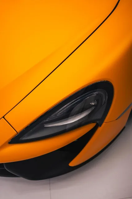 McLaren 600LT – Car wrapping, Orange – 11