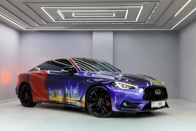 Infiniti Q60 – Car wrapping, art work – 5