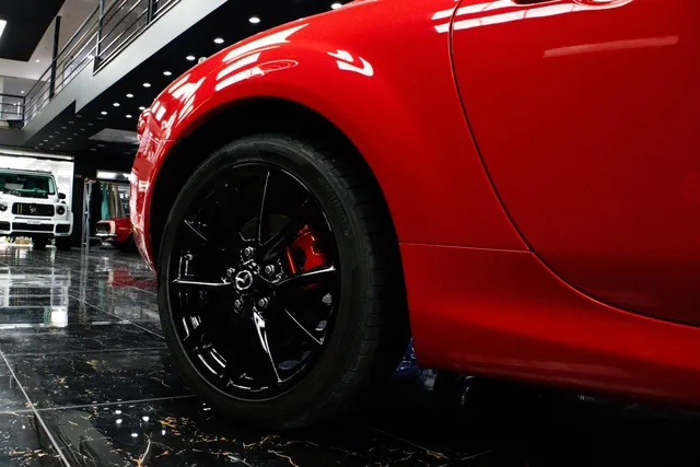 Mazda MX-5 – Car painting, Rim painting, Red – 5