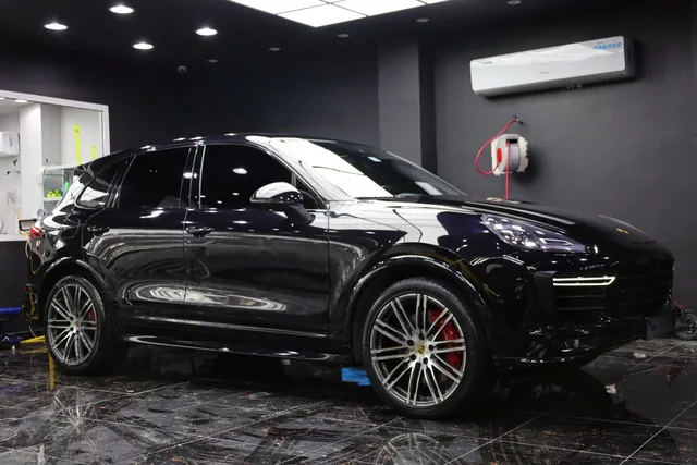 Porsche Cayenne – تلميع السيارة – 3