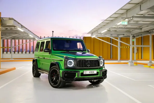 Mercedes G-Class – تركيب بودي كيت – 9