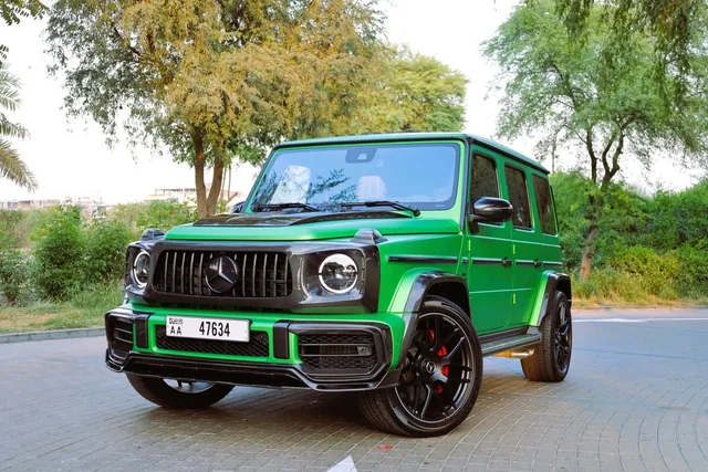 Mercedes G-Class – تركيب بودي كيت – 1