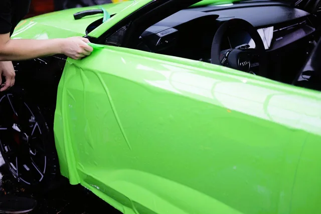 Audi rs3 – فيلم حماية الطلاء PPF, أخضر – 5