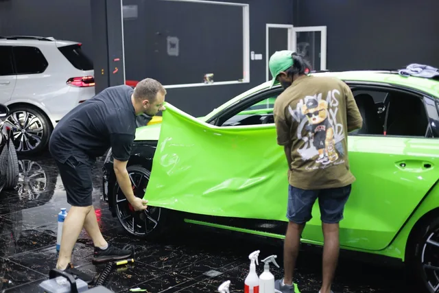Audi rs3 – فيلم حماية الطلاء PPF, أخضر – 6
