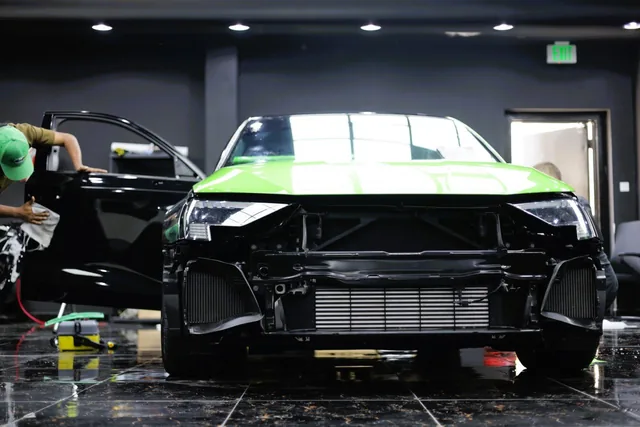 Audi rs3 – فيلم حماية الطلاء PPF, أخضر – 1