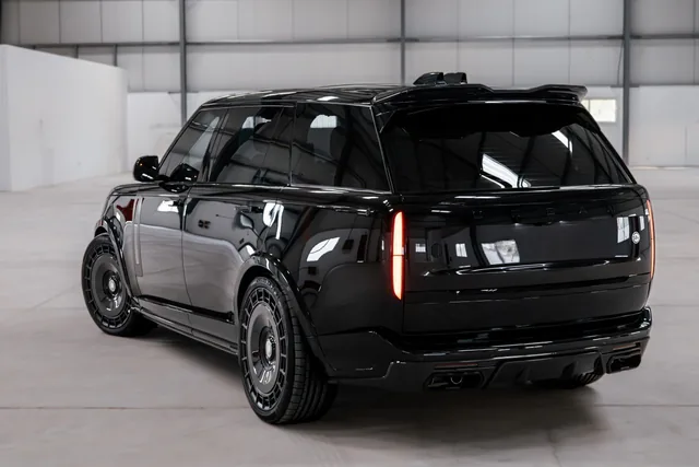 Land Rover range rover sv – تركيب بودي كيت – 6