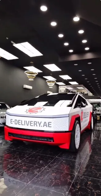 Tesla Cybertruck – Car wrapping, artwork