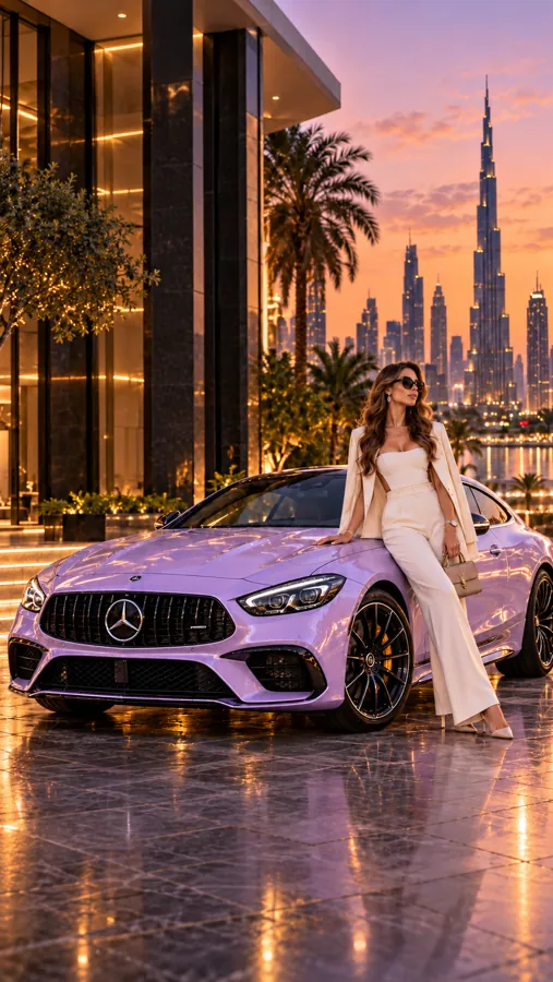 Mercedes-AMG GT · lavender